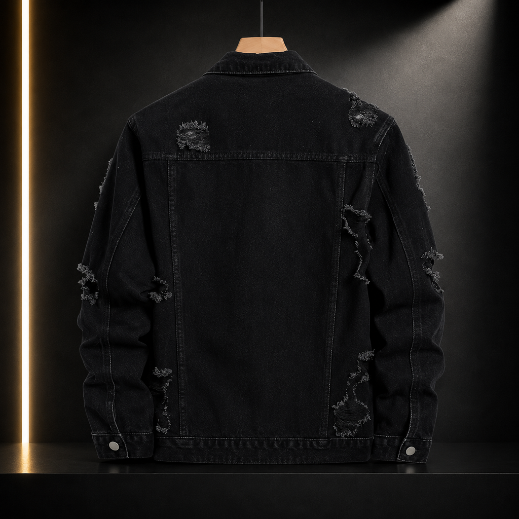 Chaqueta| Vaquera Negra Rebel
